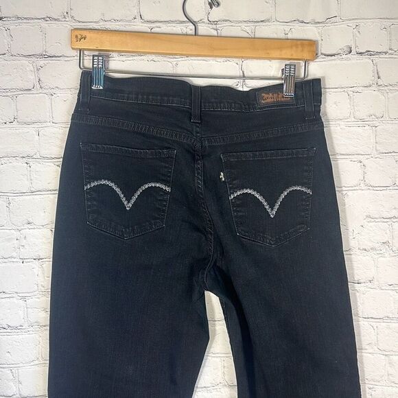 Levi’s Women’s Jeans Perfectly Slimming Bootcut 512 Black Jeans size 8 - Picture 6 of 10